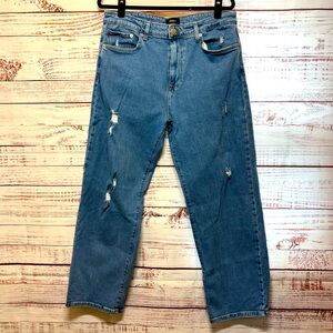 Forever 21 High Waisted Straight Jeans